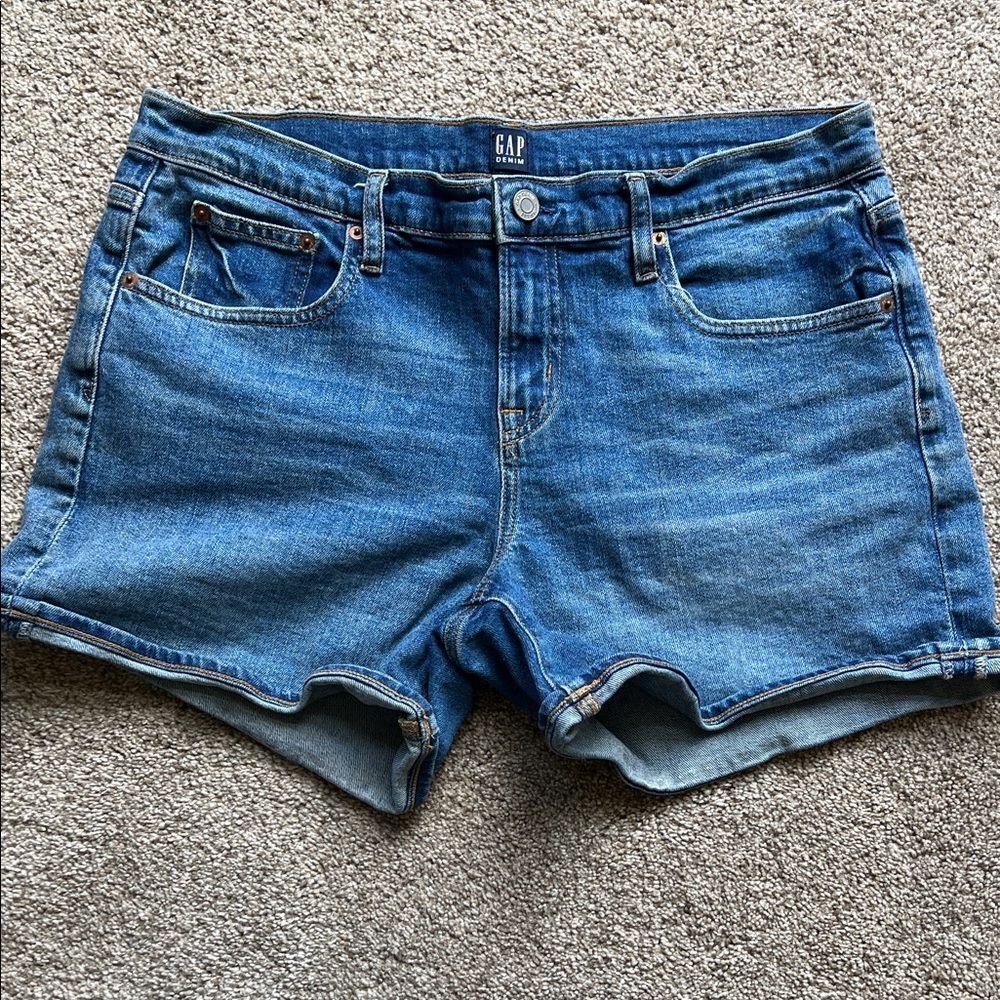 GAP Women's Classic Blue Jean Shorts